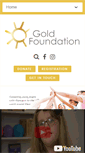 Mobile Screenshot of goldfoundation.com.au